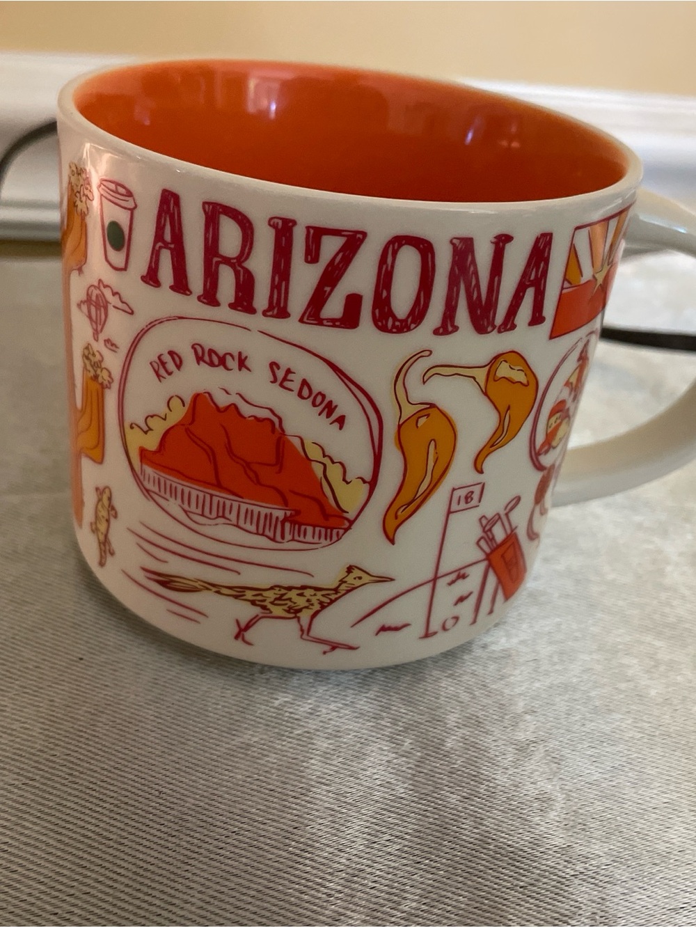 Starbucks Been There coffee mug -Arizona